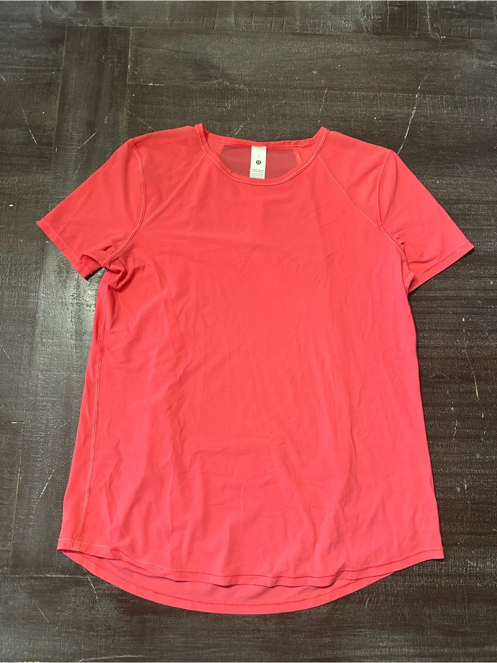 lululemon athletica Coral Short-Sleeve Performance Tee